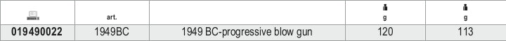 1949BC-PROGRESSIVE BLOW GUN