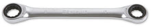 195 Double-Ended Flat Ratcheting Bi-Hex Ring Wrench