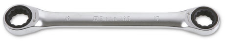 195 12X13-RATCHET. FLAT BI-HEX RING WR.