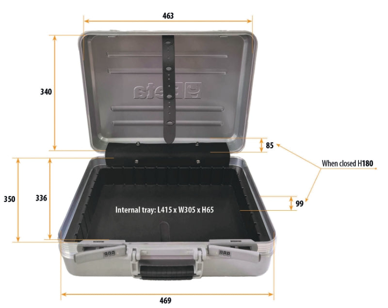 2033LEL/A-CASE WITH 57 TOOLS ELECTRONIC
