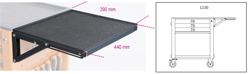 2400 RSC24/MP-FOLDING SHELF