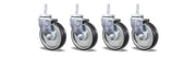 3009R/GR4-4-WHEEL GROUPS FOR TROLLEYS
