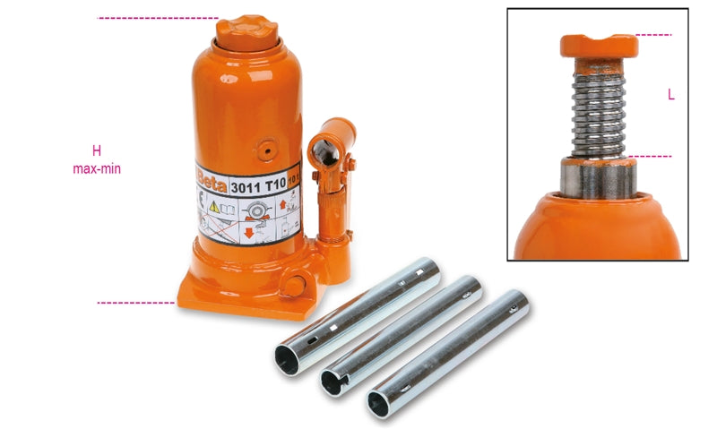 3011T 3,5-HYDRAULIC BOTTLE JACKS