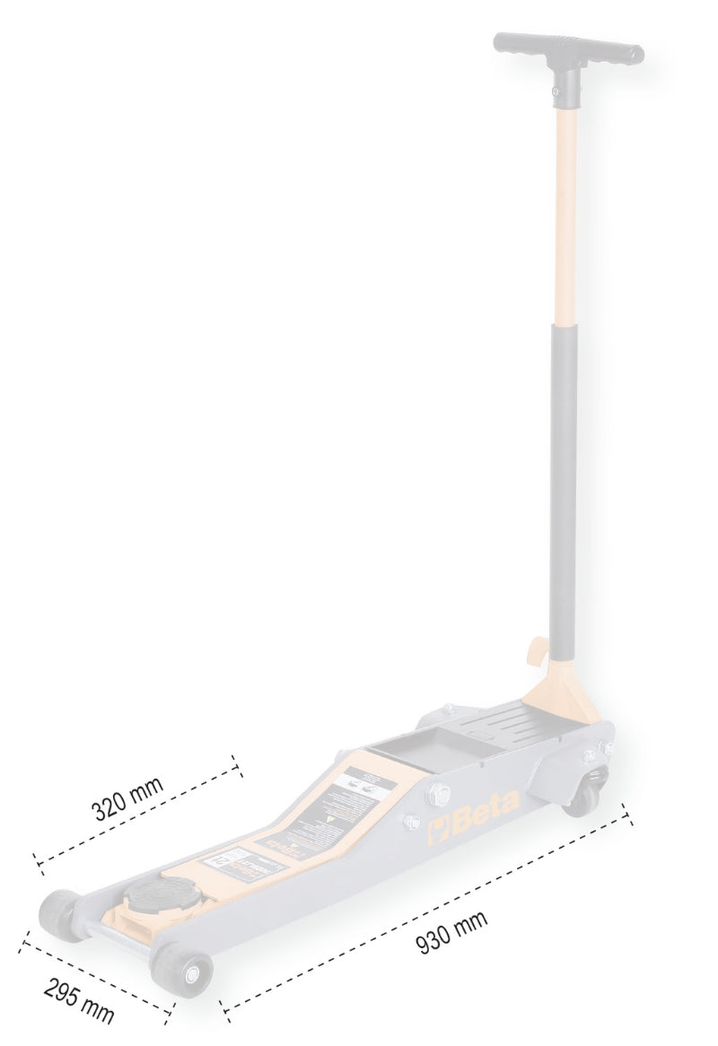 3029L/2T-LONG, LOWERED JACK, 2 T