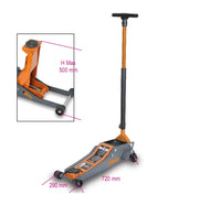 3029/2T-LOWERED HYDRAULIC JACK 4 WHEELS