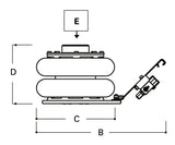 3061/2T P100-EXTENSION FOR ITEM 3061/2T