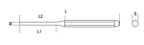 31 10-PIN PUNCHES 220MM