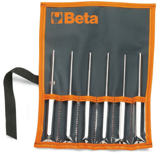 31/B6-LSE- Set of 6 Pin Punches for spring pins in Wallet