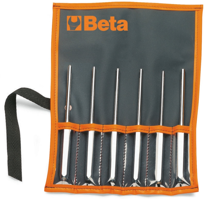 31/B6-LSE- Set of 6 Pin Punches for spring pins in Wallet