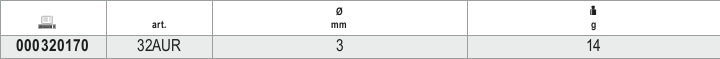 32AUR-SPARE TIP FOR 32 AU