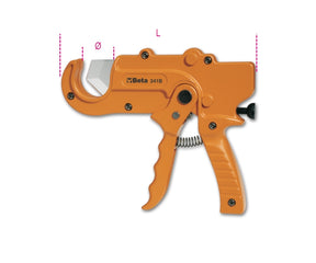 341B-RATCHET-TYPE SHEAR FOR PLAS. PIPES