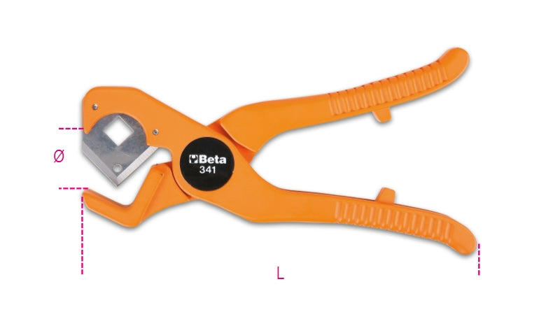 341-PIPE CUTTING PLIERS FOR PLAST. PIPES