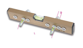 357F3-THREE-VIAL SPIRIT LEVEL