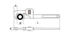 363 1200-HEAVY DUTY PIPE WRENCHES LIGHT