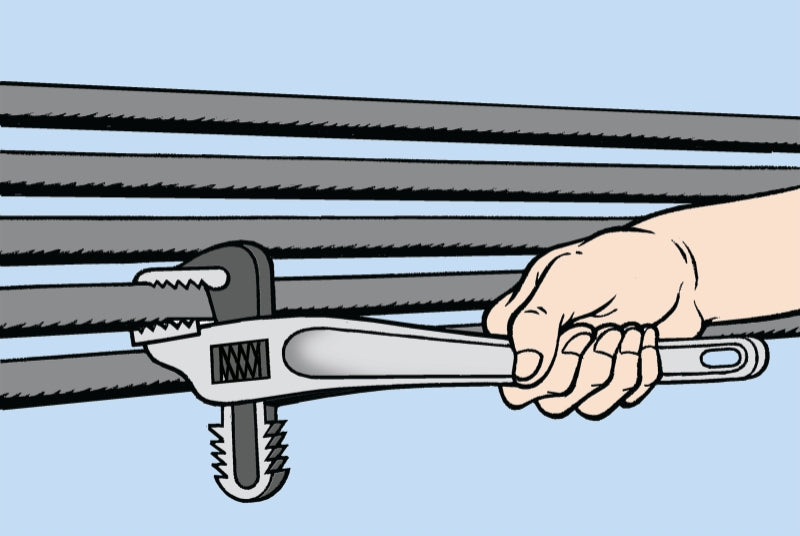 365 450-HEAVY DUTY PIPE WRENCHES - OFFSET