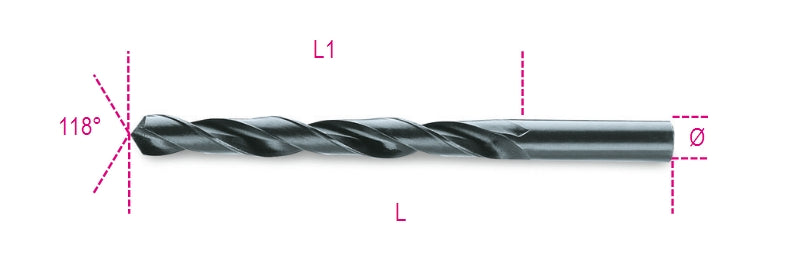 410 2,00-TWIST DRILLS CYLINDRICAL ROLLED