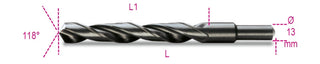 410A 13,50-TWIST DRILLS CYLINDRICAL HSS