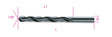 410 12 - 50-TWIST DRILLS CYLINDR. ROLLED