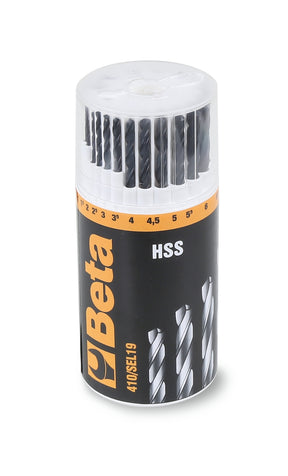 410/SEL19-SET OF 19 TWIST DRILLS 410