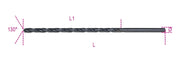 412XL 10,00-TWIST DRILLS EXTRA-LONG HSS