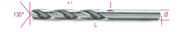 412 -TWIST DRILLS CYLINDR. FINISHING