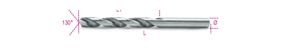412 C3,00-TWIST DRILLS, EXTRA-SHORT, HSS