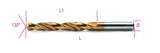 414 1,00-TWIST DRILLS SHORT ENT. GROUND