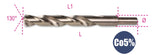 415CO-A 14,00-TWIST DRILLS SHORT HSS-CO