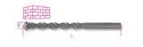 417 10-HELICAL CYLINDRICAL MASONRY DRILL