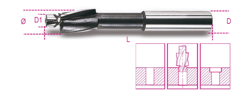 421 10-COUNTERSINKS WITH GUIDE PINS