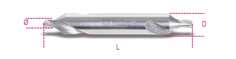 422 1,60-GROUND CENTRE DRILL BITS