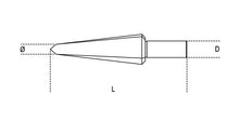 424/1-CONICAL DRILL BITS HSS