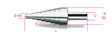 425/2-STEPPED DRILLS HSS