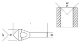 426/SB1-COUNTERSINKING CUTTERS HSS
