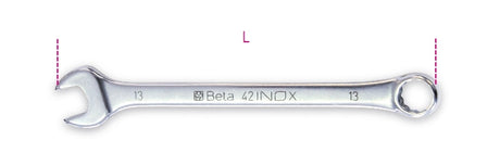 42INOX 10-COMBINATION WRENCHES