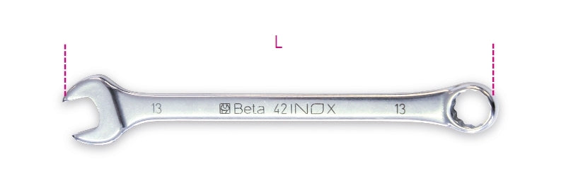 42INOX 10-COMBINATION WRENCHES