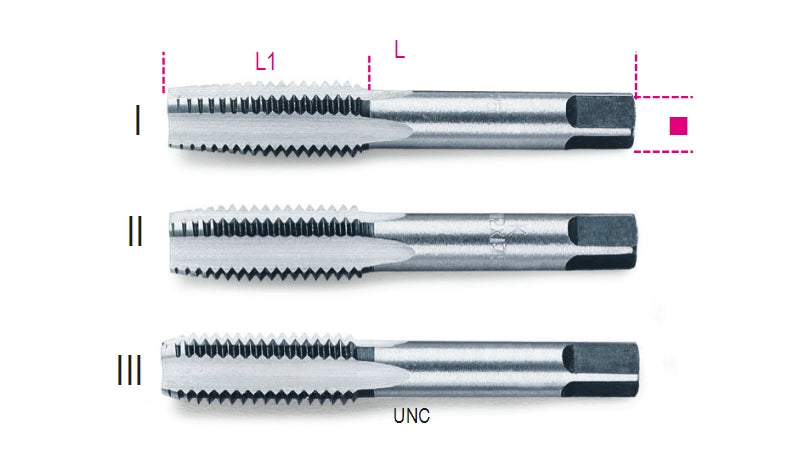 430ASC 1/4-HAND TAPS UNC THREAD
