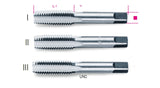 430ASC 1"-HAND TAPS UNC THREAD 3PCS