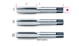 430ASW 1"-HAND TAPS WHITWORTH 3PCS