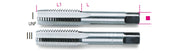 433ASF 1"-HAND TAPS FINE PITCH 2PCS