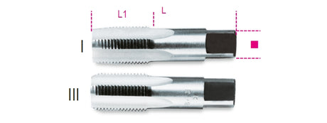 433ASG 3/4-HAND TAPS CYLINDRICAL GAS