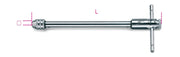 436L/1-REVERS. RATCHETING TAP WR. LONG