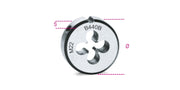 440B 18X2,5-ROUND DIES COARSE PITCH