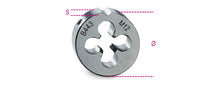443 10X0,75-ROUND DIES FINE PITCH