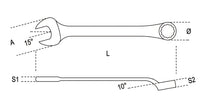 45 46-COMBINATION WRENCHES HEAVY SERIES