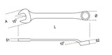 45 46-COMBINATION WRENCHES HEAVY SERIES