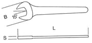52MQ 10-SINGLE OPEN END WRENCHES 1000V