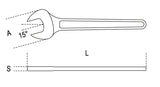 52 10-SINGLE OPEN END WRENCHES