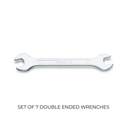 55 AS/7-7 DOUBLE OPEN END WR. IN BOX
