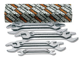 55AS/12-SET 12 DOUBLE OPEN END WRENCHES